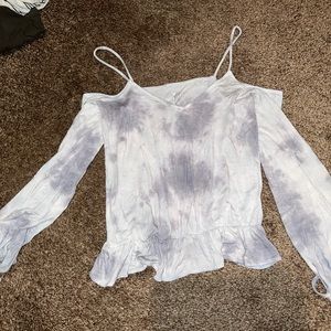 Soft, tie-dye blouse